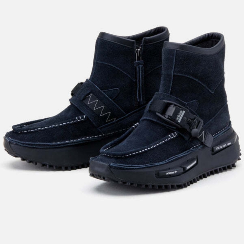 Neighborhood ×Adidas NMD S1 boots 'Core black'